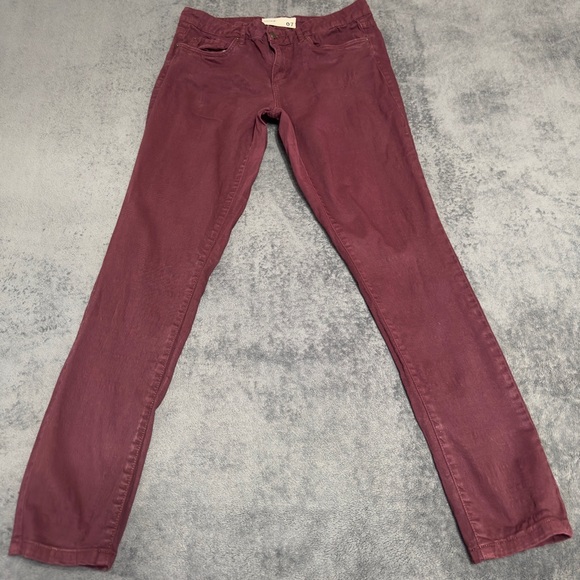 Garage Denim - Garage Wine-Colored Skinny Jeans